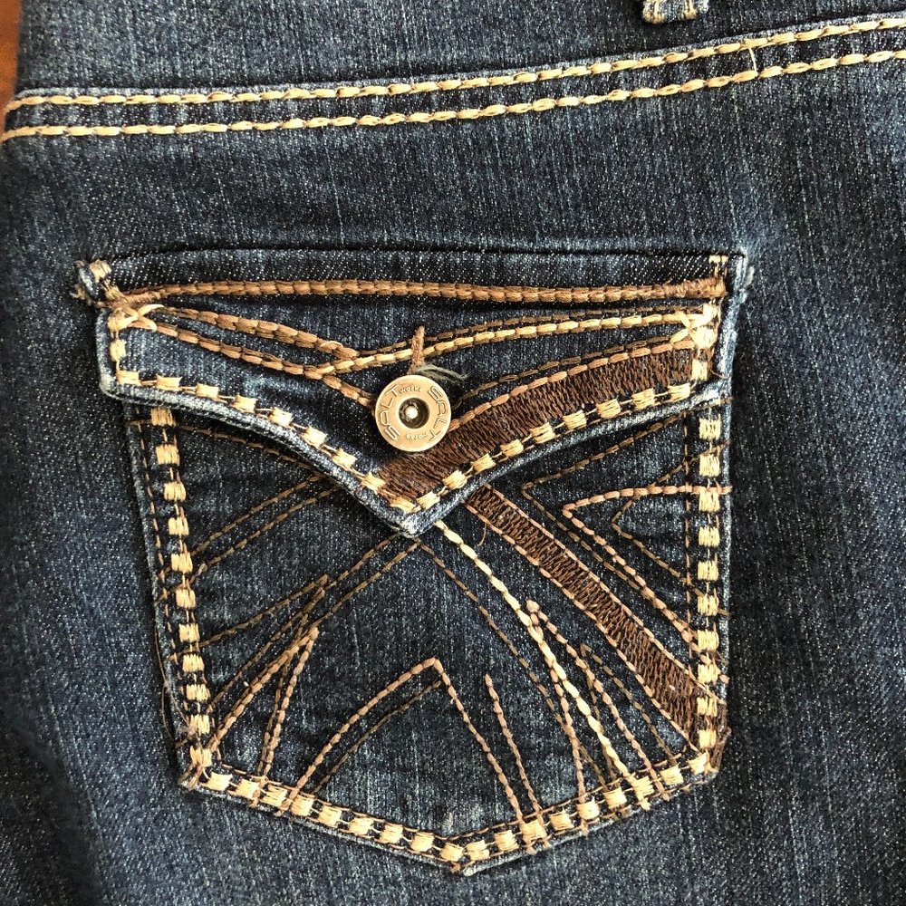 Salt Works Sz. 8 Mid Rise Crop Jeans